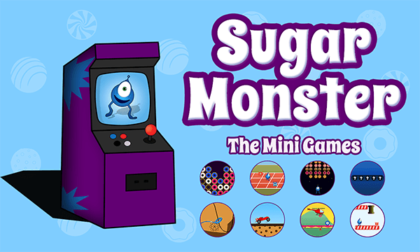 sugar monster the mini games